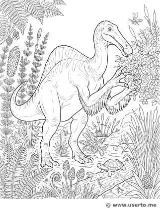 Deinocheirus Recolector de Bayas