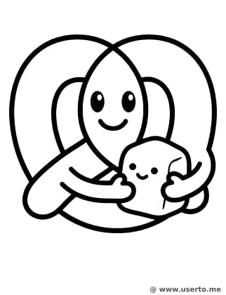 The Jolly Pretzel Hug