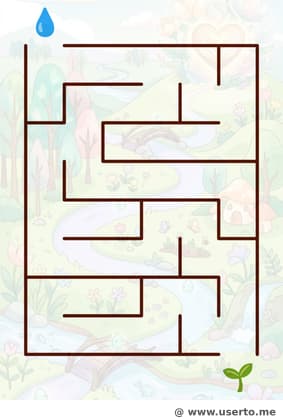 El viaje de Gotita al corazón floral