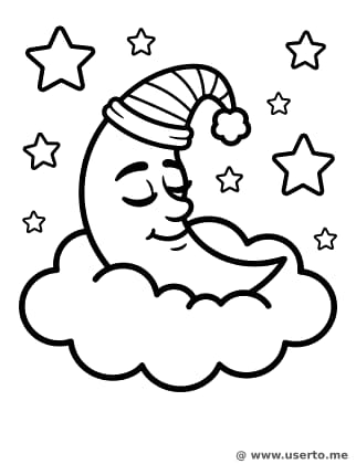 Moon's Fluffy Cloud Blanket