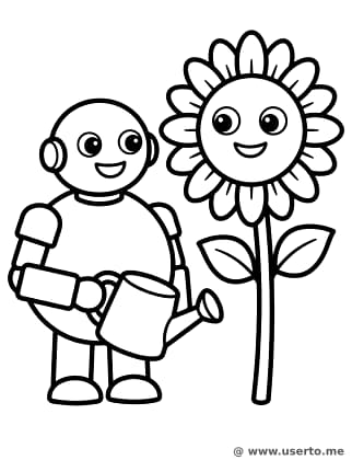 Rusty the Robot’s Magic Garden