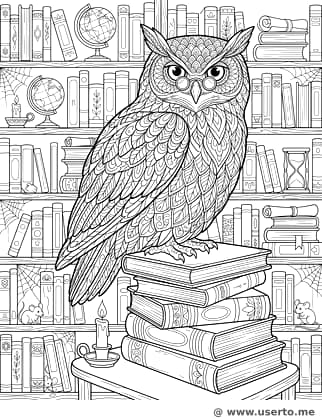 The Wise Owl Librarian