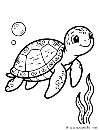 Mosaico de Tortuga Marina