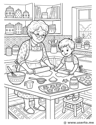 Fazendo Biscoitos com a Vovó