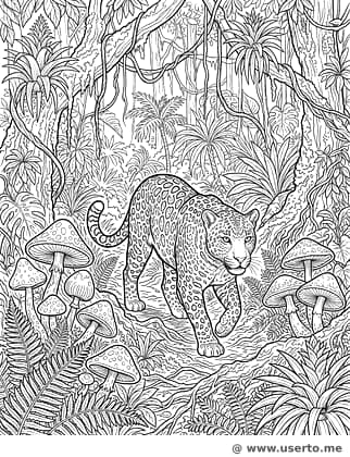 Brillo de Medianoche en la Selva