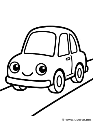 O Carrinho Vermelho Feliz