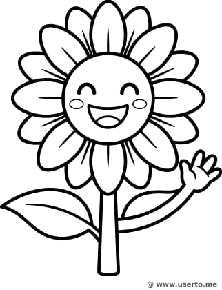 El Saludo del Girasol Feliz