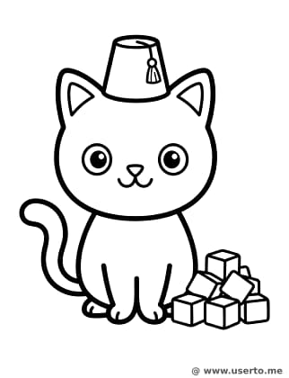 Süße Istanbul-Katze