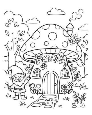 Magical Mushroom Village