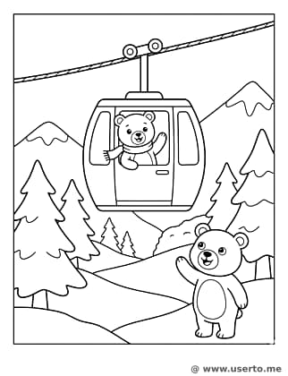 Teleférico do Urso da Montanha