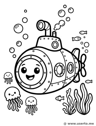 Submarino Amigável de Bolhas