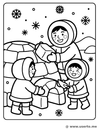 Diversão em Família no Iglu Ártico