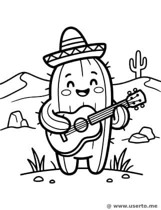 노래하는 사막 선인장