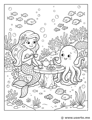 The Tea-Party Under the Sea