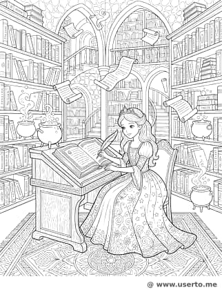 Princesa da Biblioteca Alquimista