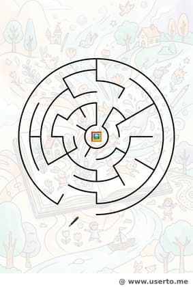 Die Skizzenbuch-Flucht des Tintenflecks