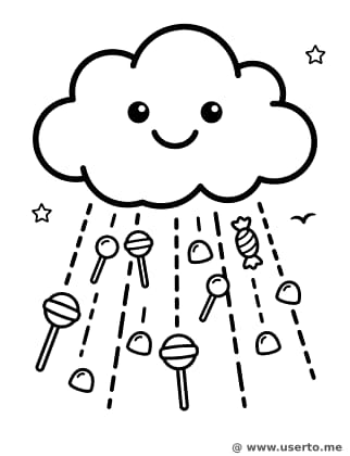 A Chuva de Doces da Nuvem Risonha