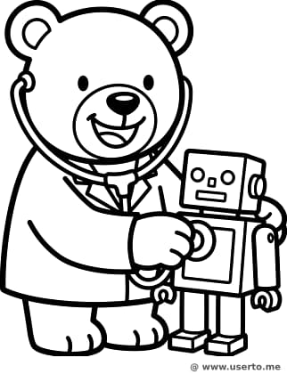 Ursinho Médico Gentil