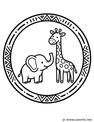 Carrusel de Amigos del Safari