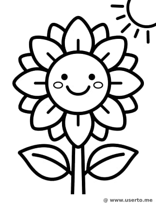 Happy Sunny Sunflower