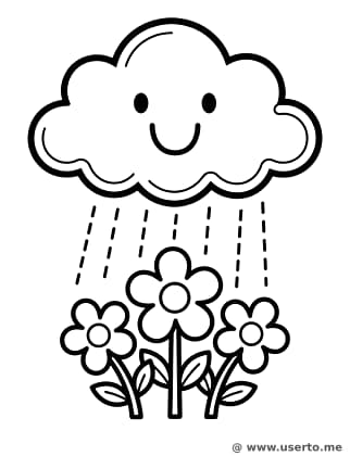 A Chuva Mágica da Nuvem Ensolarada