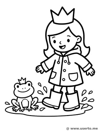 Puddle Jumping Princess