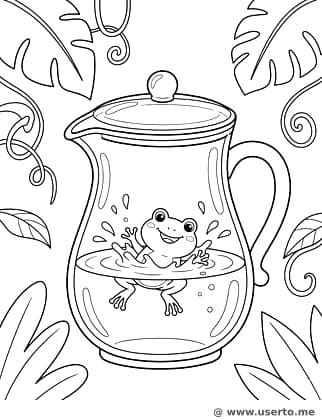 Froschis Kannenpflanzen-Bad