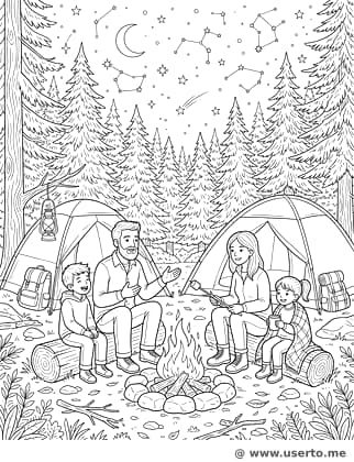 반짝반짝 별빛 캠핑