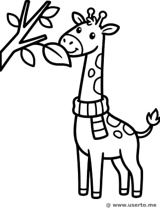 A Hora do Lanche da Girafa Amiga