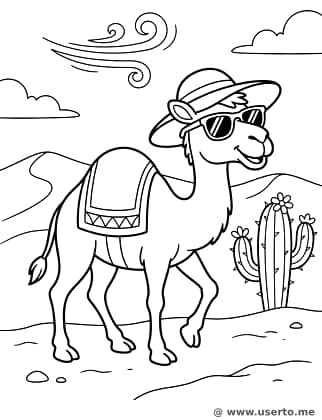 La aventura desértica del camello