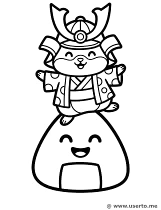 O grande lanche do hamster samurai