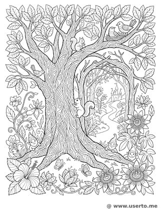 고대 오크나무의 비밀 문