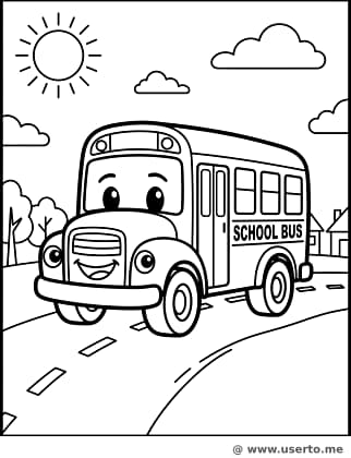 싱글벙글 행복한 스쿨버스