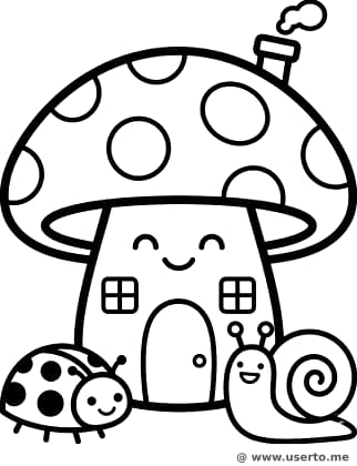 La Casita de Champiñón Sonriente
