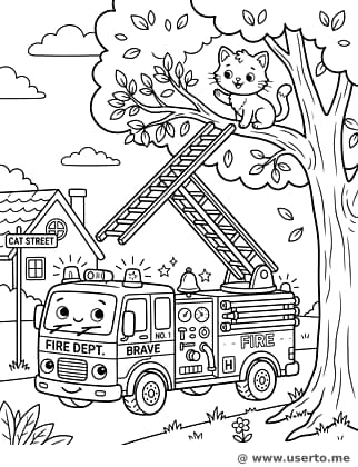 Rescate del Camión de Bomberos