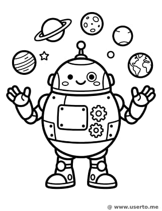 행성 저글링 로봇