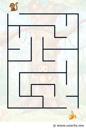 O balanço do macaco na selva