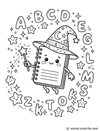 마법사 공책 선생님