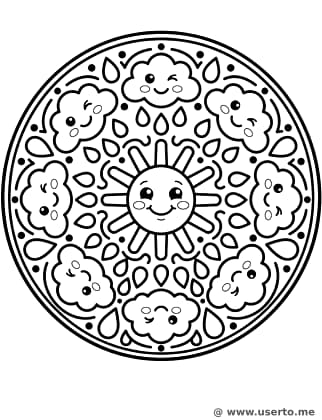 Winking Weather Wheel