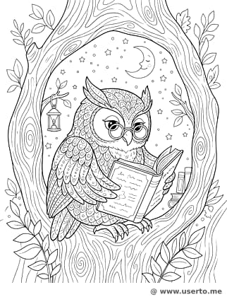 El cuento de medianoche del búho sabio
