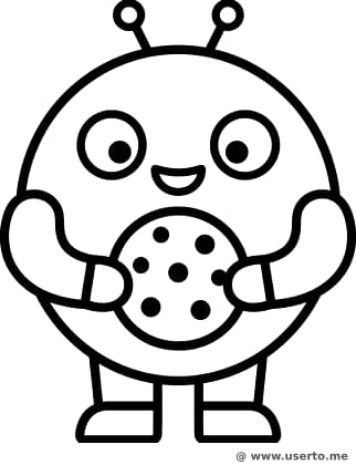 La merienda del robot amistoso