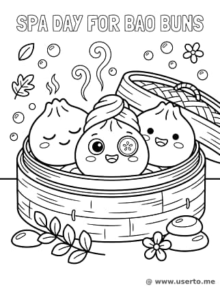 Spa de Bambú para Panecillos Bao