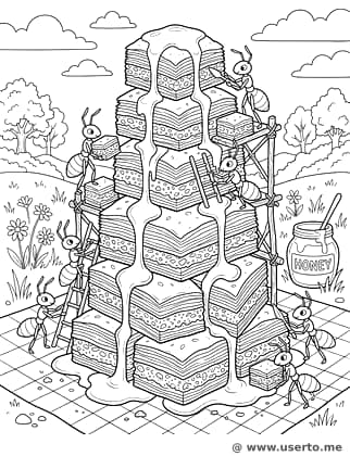 Hormigas en la Torre de Baklava