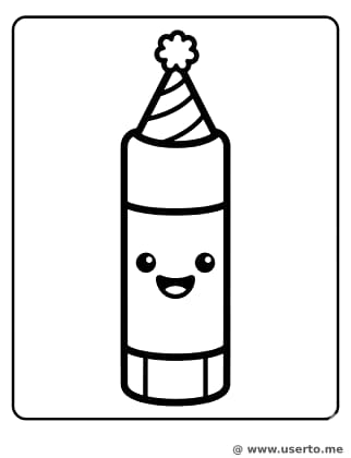 O Sr. Cola em Bastão Feliz