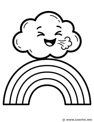 Sneezy Cloud's Magic Rainbow