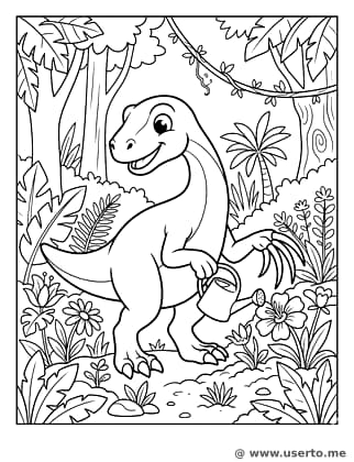 Therizinosaurus Master Gardener